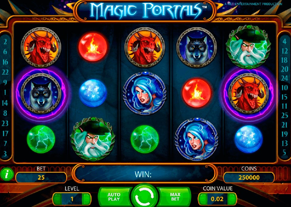 Magic Portals: слот в жанре фэнтези от Netent