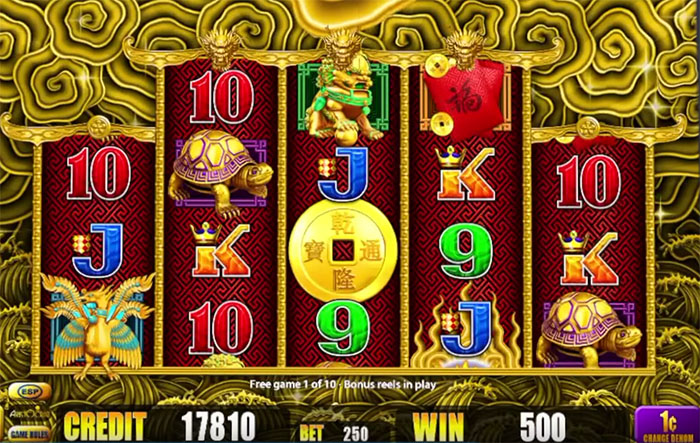 5 Dragons slot from Aristocrat