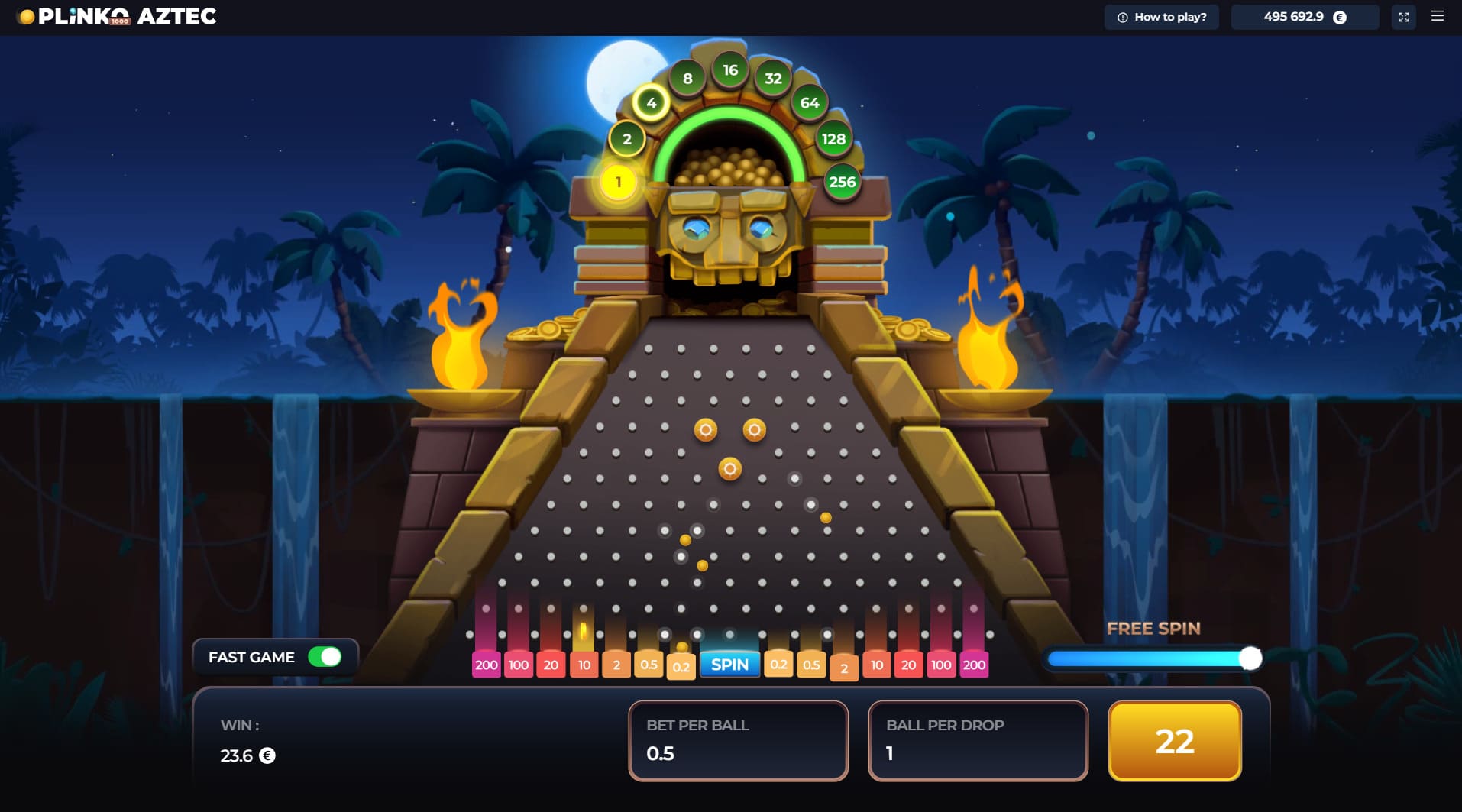 Plinko Aztec by InOut Games