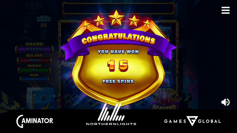 More Unusual Suspects bonus: Free Spins