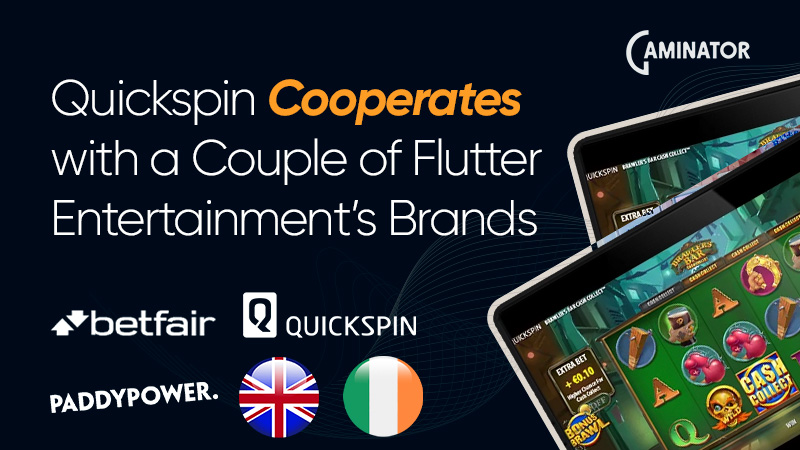 Quickspin, Paddy Power and Betfair: partnership