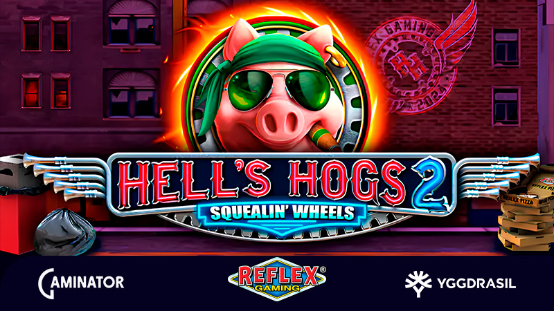 Hell’s Hogs 2 Squealin’ Wheels by Yggdrasil and Reflex Gaming