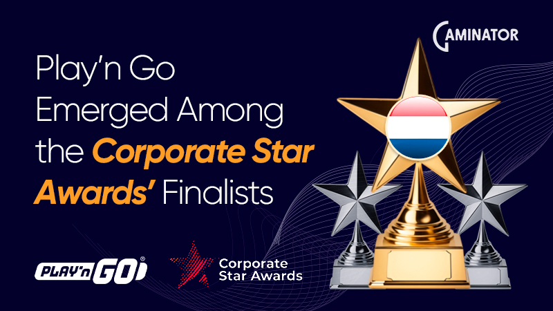 Play’n Go at the Corporate Star Awards: finalist