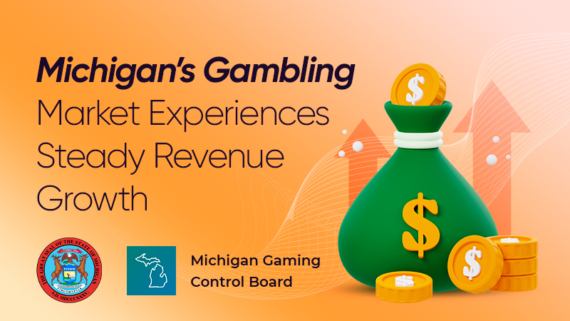 Gambling revenue growth in Michigan: figures