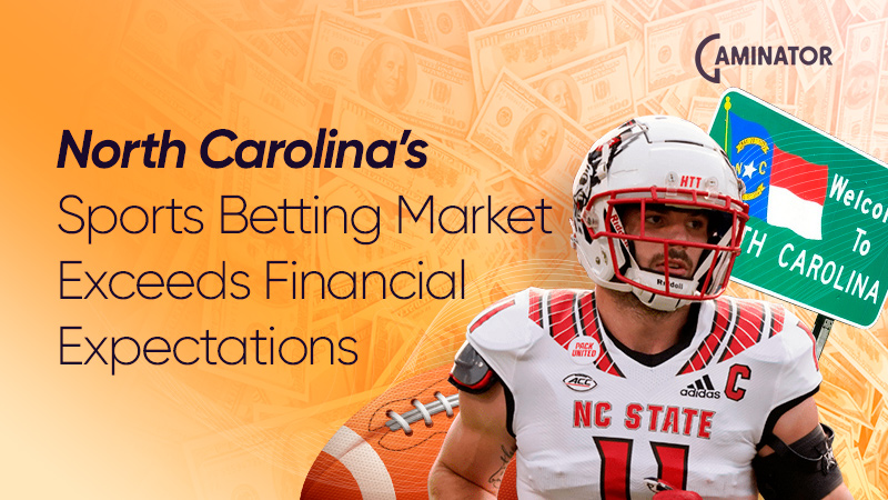 North Carolina’s betting market revenue