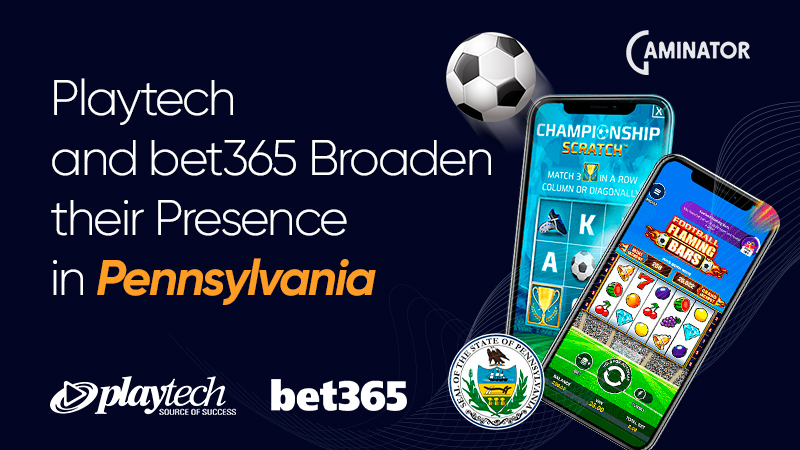 Playtech and bet365 in Pennsylvania