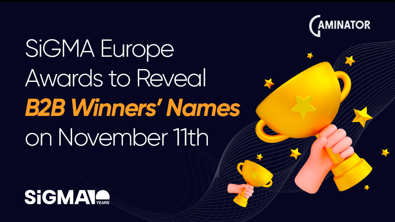 SiGMA Europe B2B Awards on November 11th