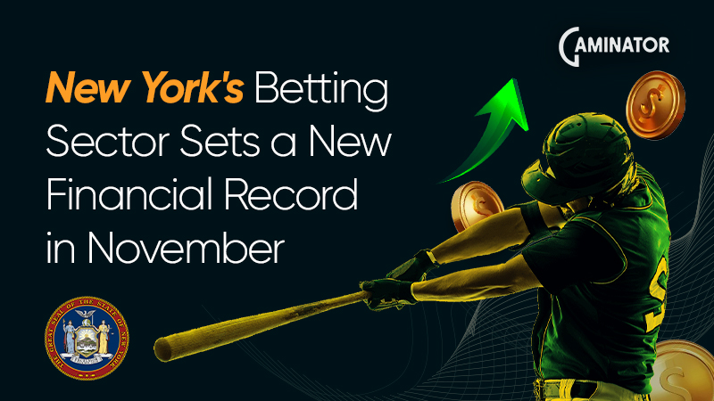 New York’s betting revenue in November: new record