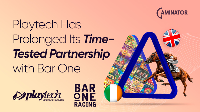 Playtech and Bar One's prolonged partnership