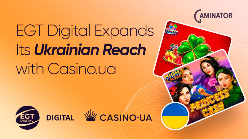 EGT Digital and Ukraine's Casino.ua cooperation