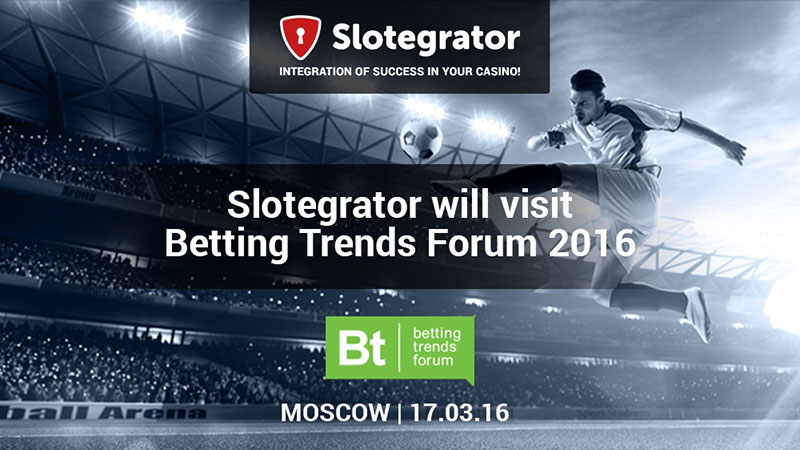 Betting Trends Forum 2016, Slotegrator 